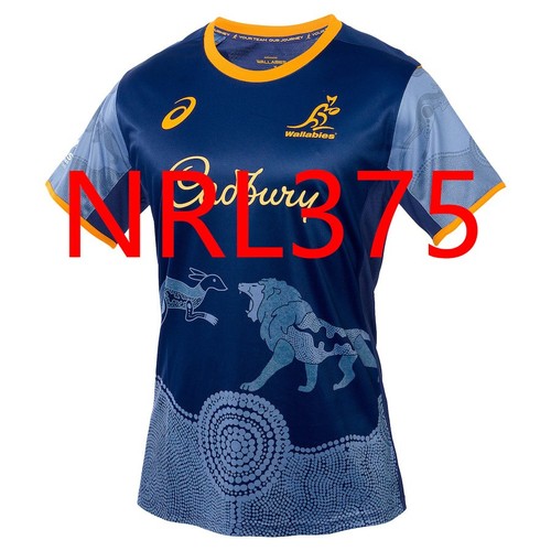 Rugby men shirt kangaroos - rugby,