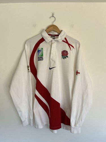 Nike england rugby shirt - england, 2007