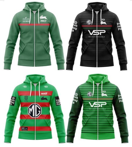 Rugby men zip hoodie south - rugby,
