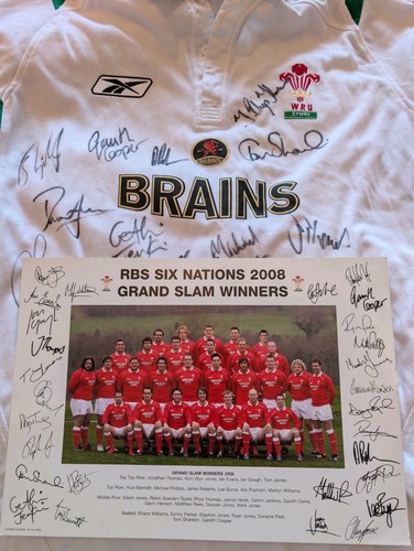 Welsh rugby 2006 2008 - rugby, signed