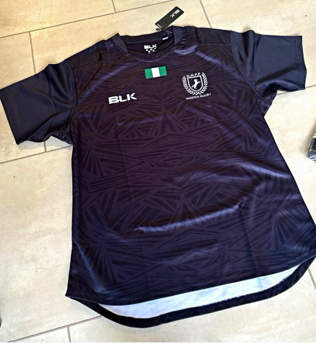 Blk nigeria rugby - blk, replica
