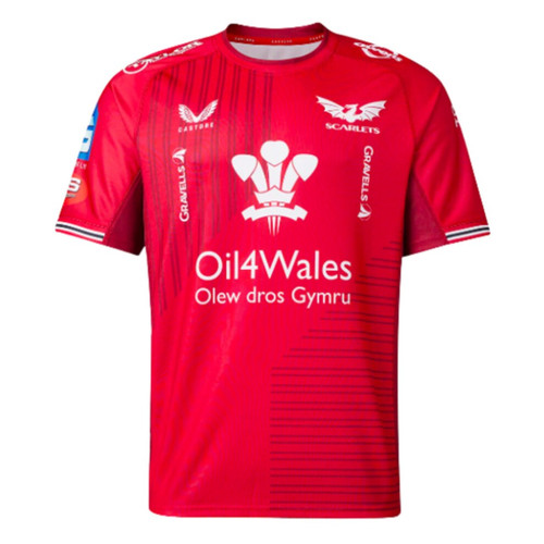 Men scarlets rugby jersey - men's,